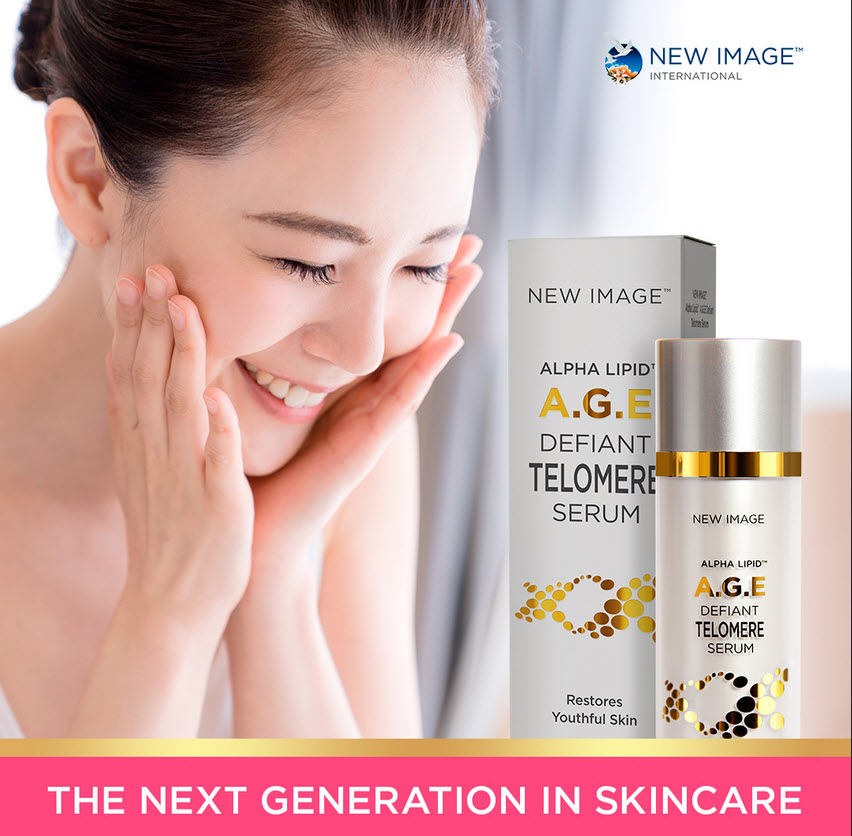 Age Defiant skincare with Colostrum