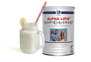 drink and enjoy alpha lipid lifeline colostrum for breakfast